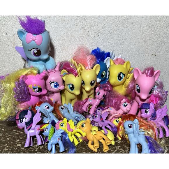 My Little Pony G4 MLP Figures Lot of 22 Ponies - Picture 1 of 11